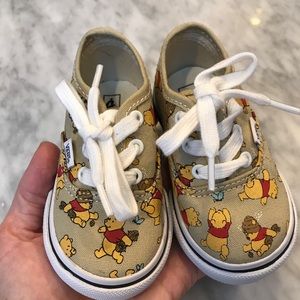 NWOT - Baby Van’s Winnie the Pooh Sneakers